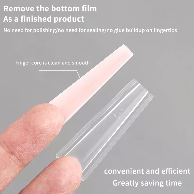 320 Stück Sandwich Dual Nail Forms Extensions-Dual Forms Sarg Nagel Formen Top Mold Bottom Mold Verlängern Maniküre Kunst Werkzeuge