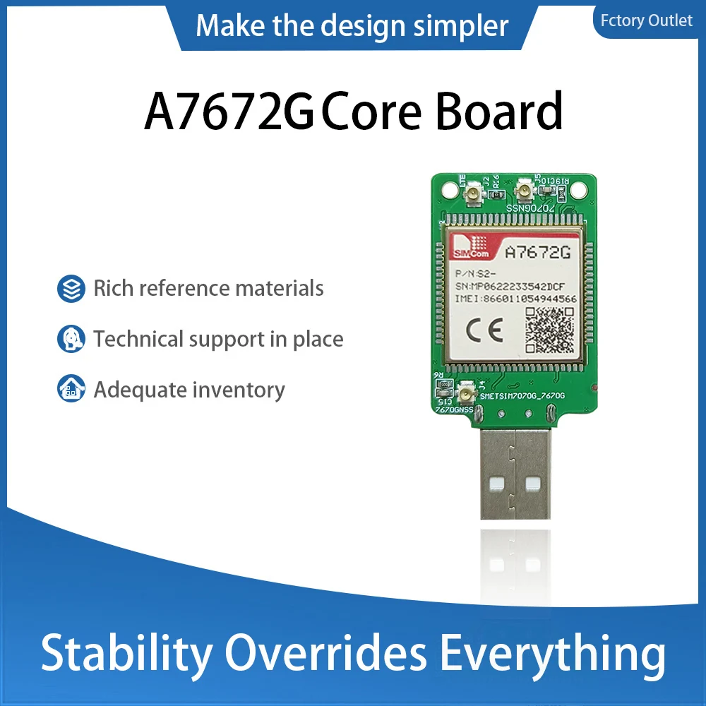 Simcom A 762G Usb Dongle 4G Modulecore Board Lte Cat1 Module 1Pcs