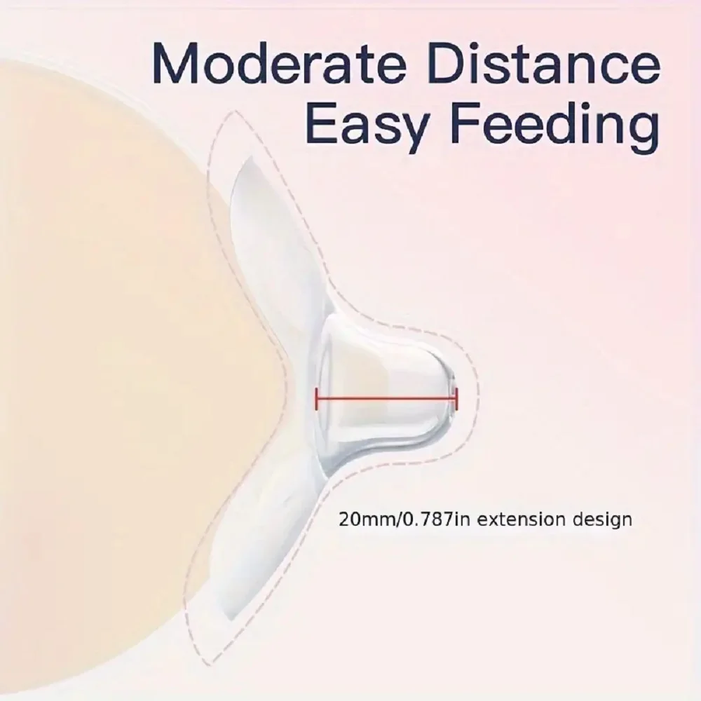 2Pcs Silicone Breastfeeding Nipple Protectors Feeding Mother Nipple Shields Protection Cover Soft Milk Feeding Nursing Shield image 6