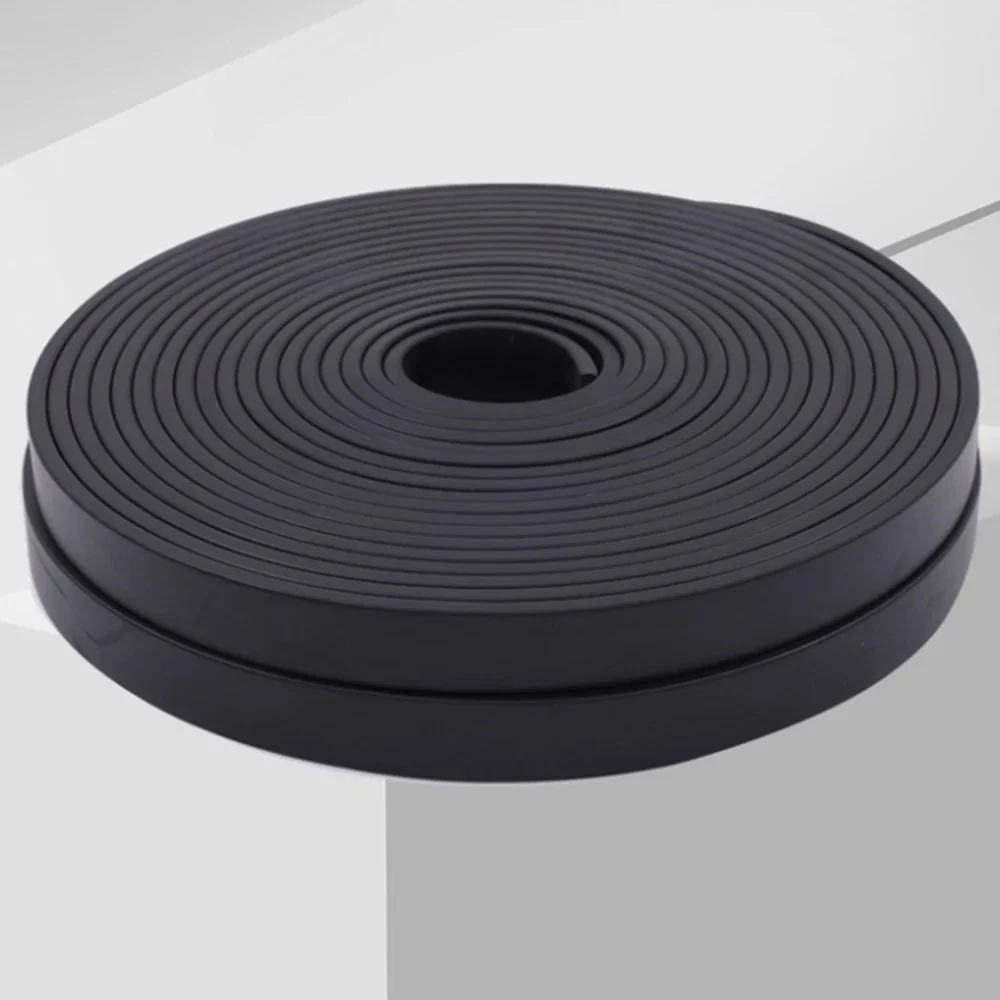 1 Meter 3x5mm to 25x35mm NBR Rubber Strip Black Solid Square Nitrile Sealing Strip for Marine Seal Oil Resistant 2x10mm~25x35mm