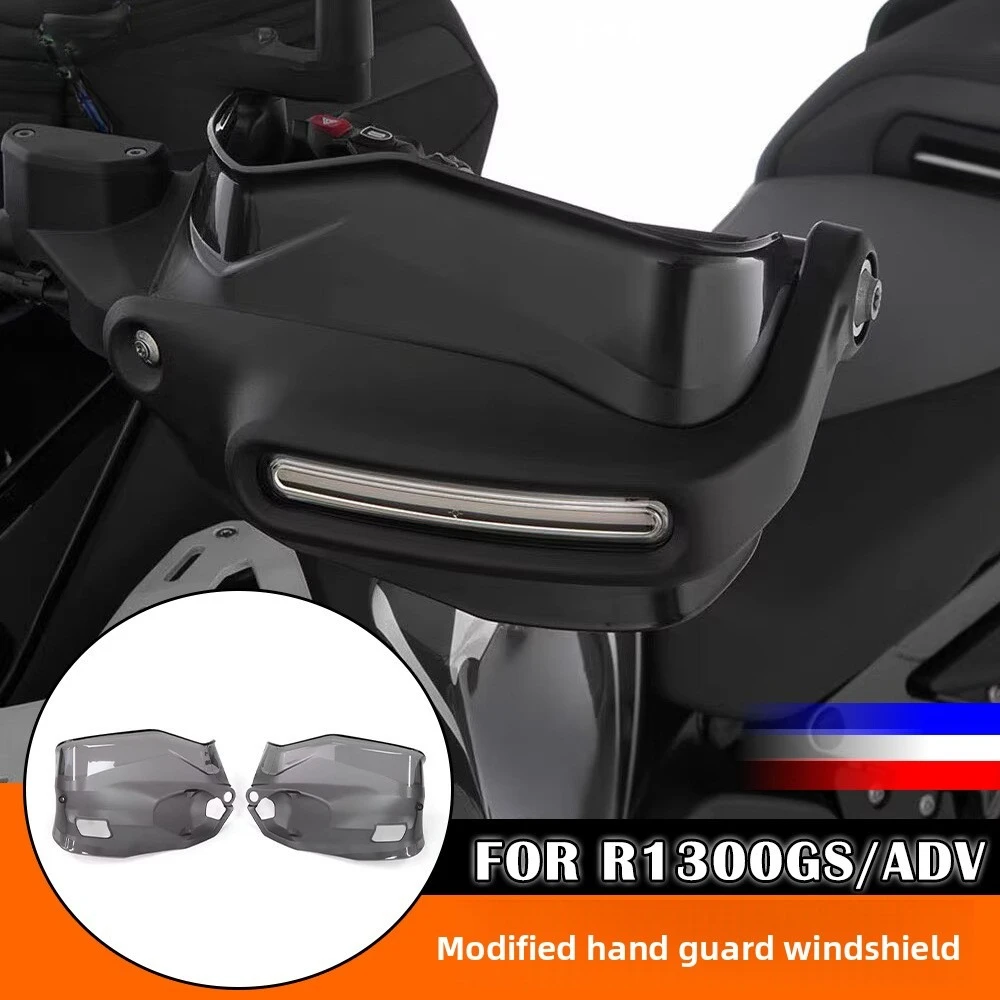 

For BMW R1300GS ADV Modified Hand Guard Heightening Piece Windproof Handle Windshield Non-destructive Installation Accessories
