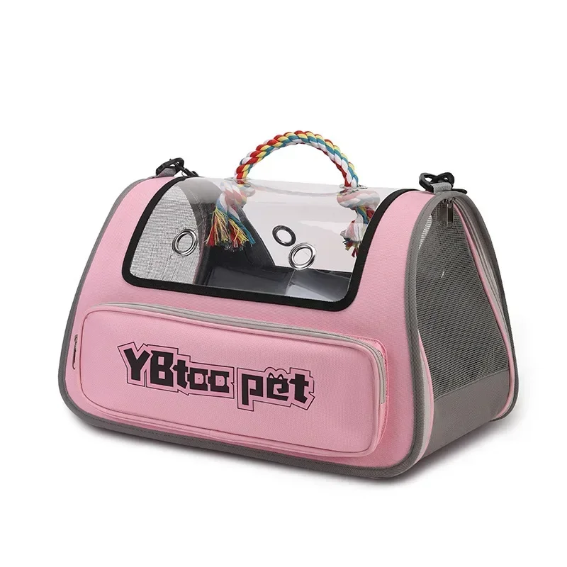 

%A Sac de voyage portable respirant pour animaux de compagnie, tente extérieure