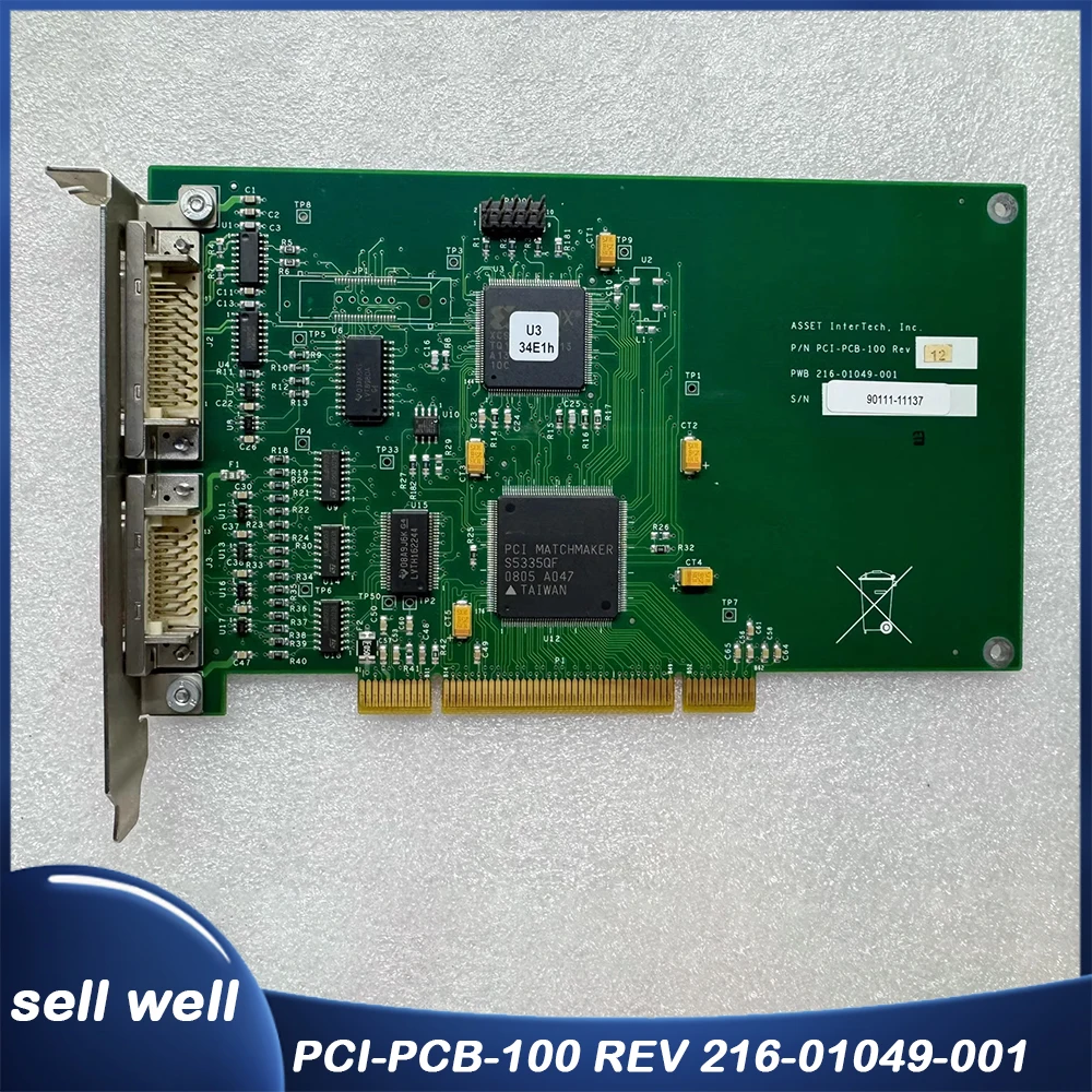 For ASSET InterTech  PCI-PCB-100 REV 216-01049-001