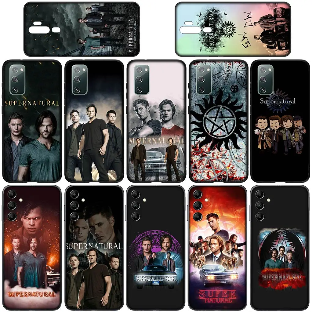 Wallpaper S-Supernaturals-Poster TPU Case for Samsung Galaxy A10 A20 A53 A30 A51 A32 A50 A52 A12 A33 Phone Cover Flexible Casing