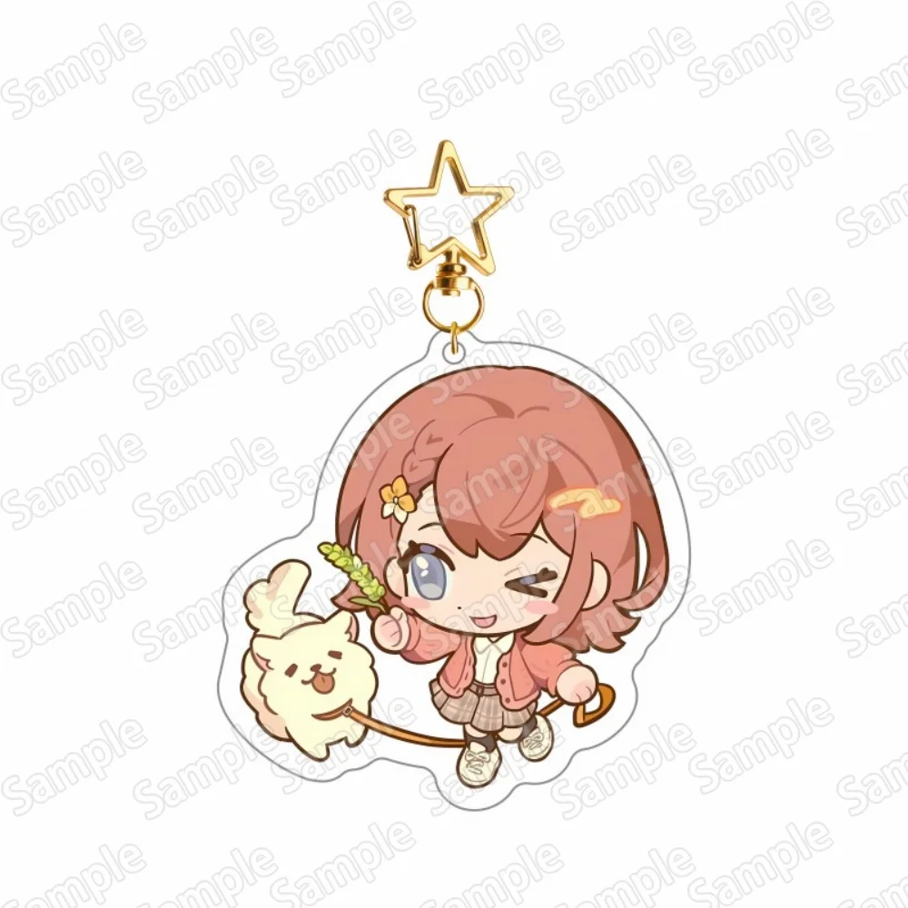 Project Sekai Game Peripheral VBS MMJ 25ji WxS New 6cm Acrylic Keychain Decoration Backpack Pendant Exquisite Festival Gift