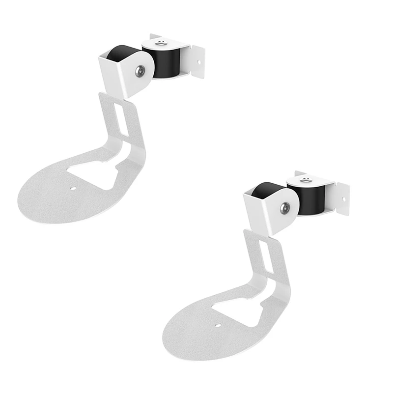 

N15R-2X Wall Mount For Sono Era100 Smart Speaker Holder For Smart Speaker Bracket Smart Speaker For Wall Hanging White