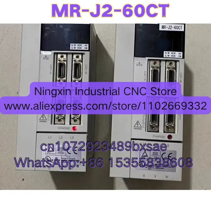 Latest Quotation Second-hand MR-J2-60CT MR J2 60CT Servo Drive,Normal Function Tested OK