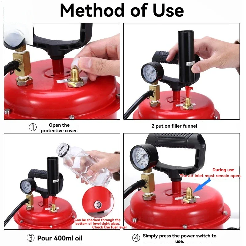 Small  Battery Car Inflator Electric Vehicle High Pressure Air Pump Foot Basketball Silent Air Pump 220V