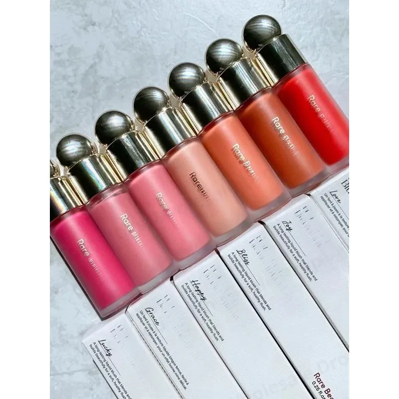 

EOEKKY 7.5ml Velvet Matte Lip Gloss Tube - Electroplated Bear Lipstick - Long Lasting Lip Oil - Lip Gloss Set Blush Makeup