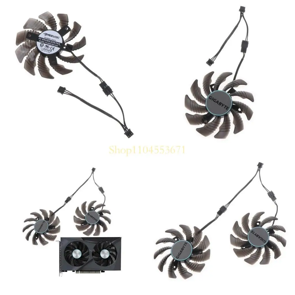 

Бестс продавца GPU Cooler Fean для Gigabyte RX 6400 6500 VGA FAN FANCARD Охлаждение 12 В