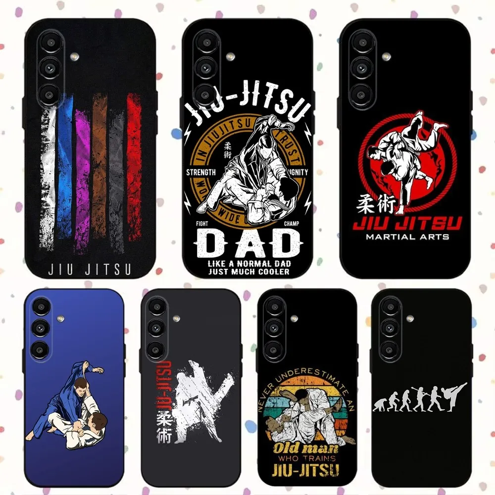 

Brazilian Jiu-Jitsu Phone Case For Samsung S24,S21,S22,S23,S30,Ultra,S20,Plus,Fe,Lite,Note,10,9,5G Black Soft Cover