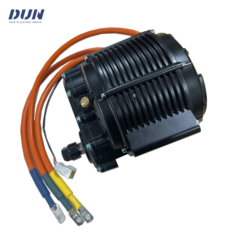 QS165 10KW V3 60H PMSM Mid Drive Motor with 1:2.37 Gearbox for Off-road Moped Lightbike