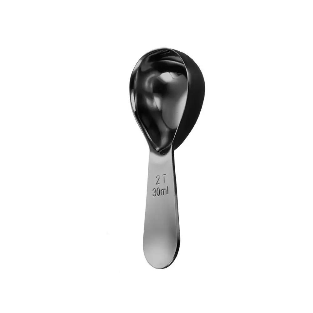 Elegant Stainless Steel Coffee Scoop Baking Tool Measuring Utensil For Daily Espresso Brewing Ground Bean Measurement