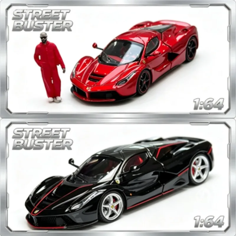 

STREET BUSTER 1:64 High-end sports car, cast alloy model, men's gift, adult collection piece, holiday gift.