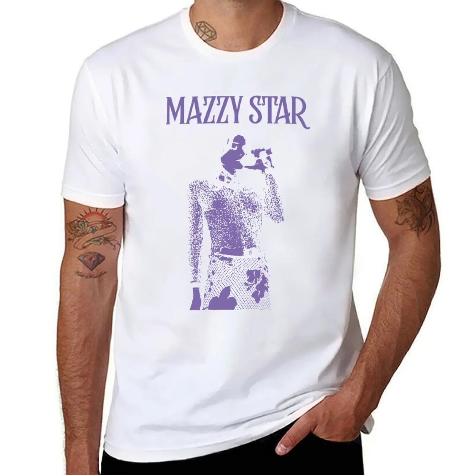 

Mazzy Star T-Shirt anime tshirt t shirts for man cotton soft T-Shirt
