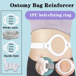 Adjustable Stoma Reinforcement Belt Colostomy Bag Fixation Belt and Stoma Fixation Ring To Prevent Stoma From Falling Off