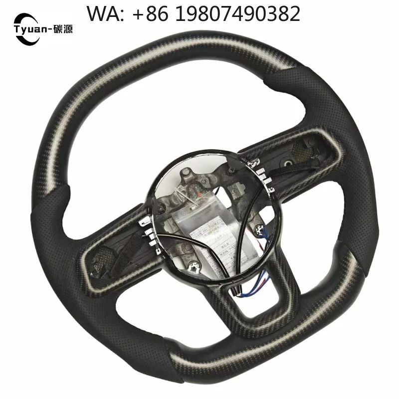 

ID5/ID6/ID7 Forged Carbon Fiber Steering Wheel Custom Sport Upgrade For Compact Auto Interior