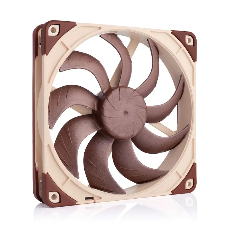 Imagem -03 - Ventilador de Refrigeração do Chassi Noctua Nf-a14x25 g2 Pwm com Almofadas Absorventes de Choque Na-avg2-lr 140x140x25 mm Rolamento Sso2 12501500rpm