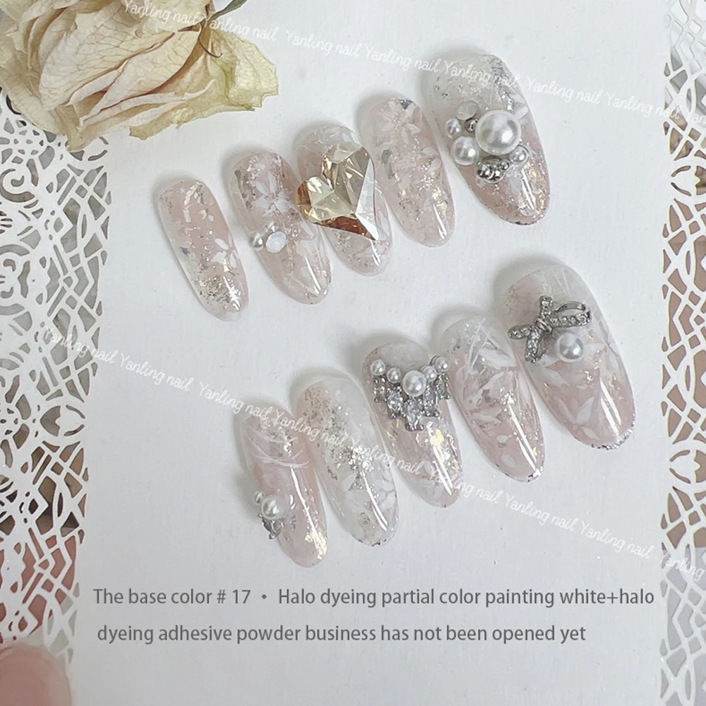 Ice Transparent Nail Glue Nail Art Inspiration Popular Nail Glue Anti-fragmentation Customer Favorite Plant Nail Glue White