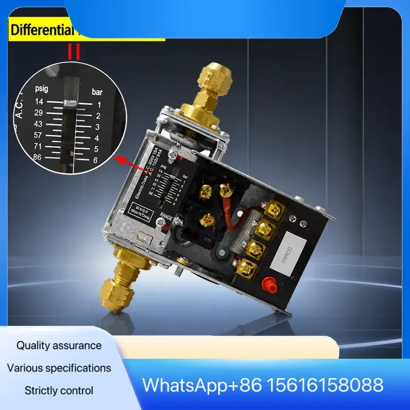 Original FENSHEN FSD35THE Oil Differential Pressure Controller Air Conditioning Oil Level Protection Switch Delay Relay
