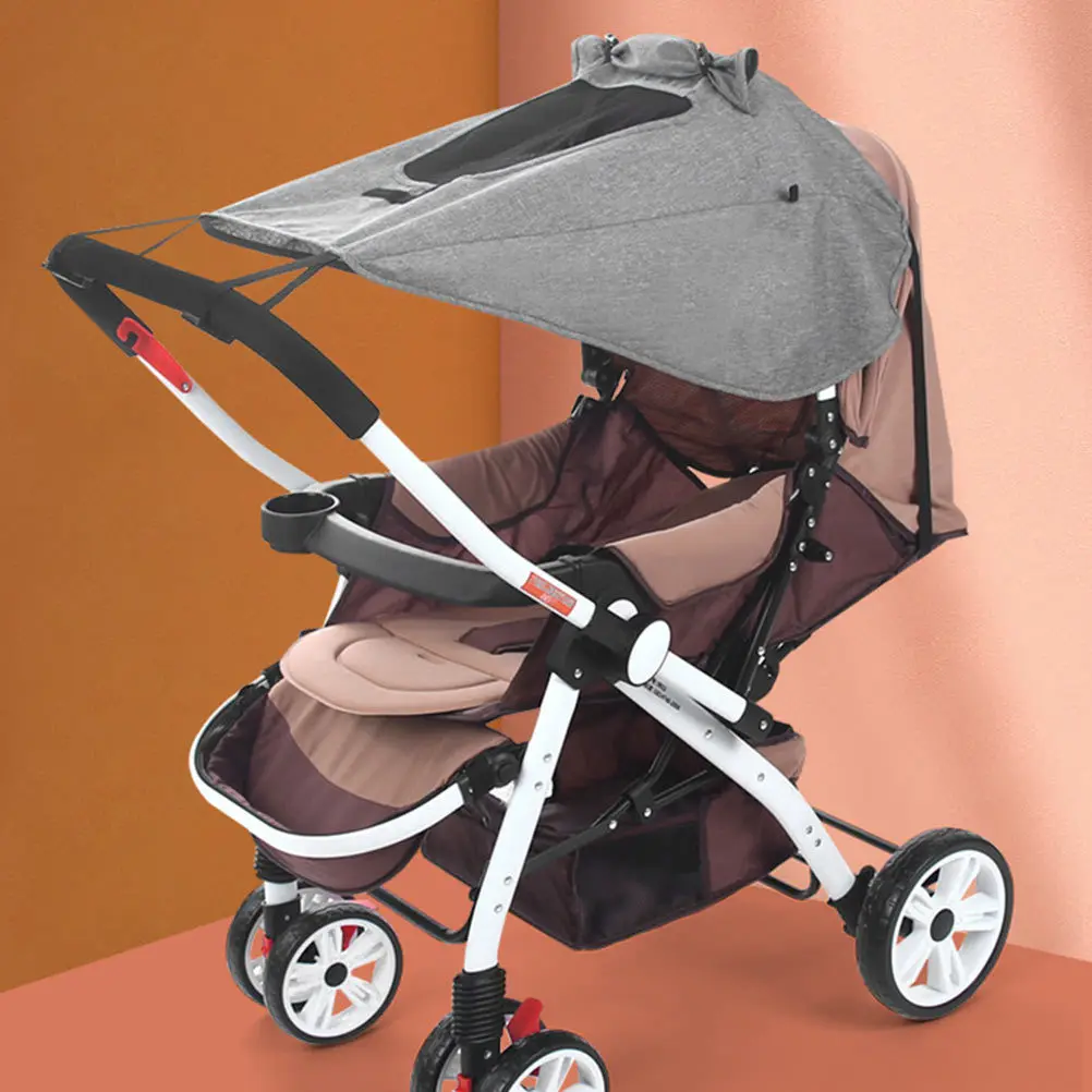 

Infant Stroller Cover Waterproof Cationic Cloth UV Protection Sunshade Baby Accessories Parasol Protector Stroller Accessory
