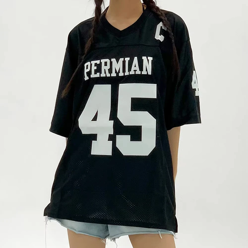 

Boobie Miles #45 Permian American Football Sport Jersey Shirt Embroidery Sewing Outdoor Sportswear Loose Clothes High Quality
