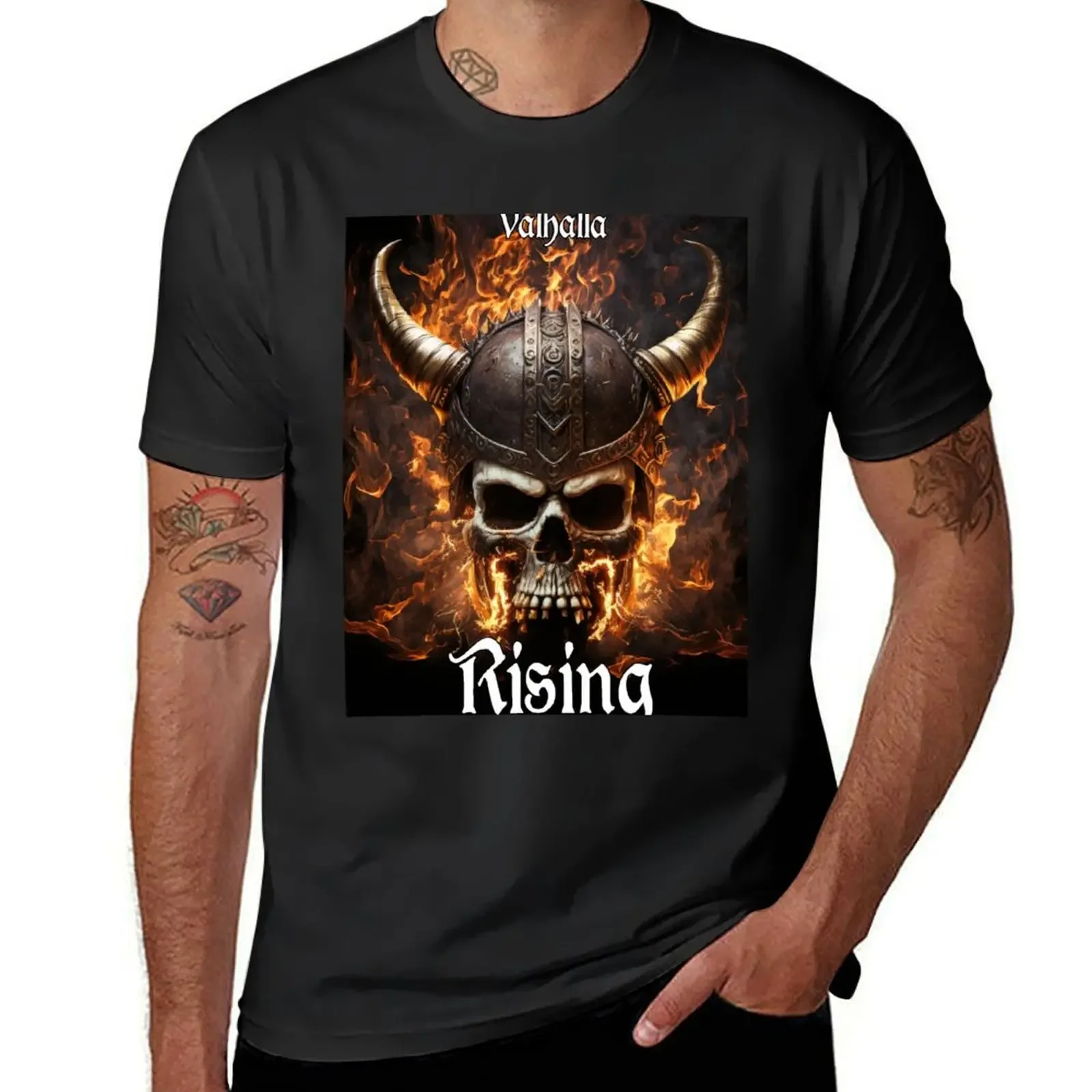 Valhalla Rising T-Shirt anime figures graphic t shirts man t shirt Blouse heavyweight t shirts for men