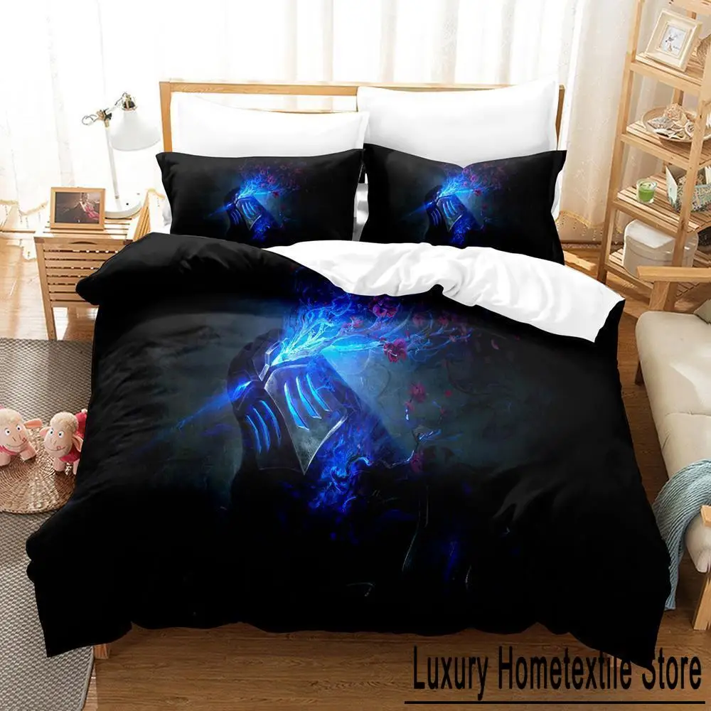 

Home textile Game ZED Bedding Set Cartoon Anime three-piece set Adult Kid Bedroom Duvet cover Sets 3D Print Anime bedding set