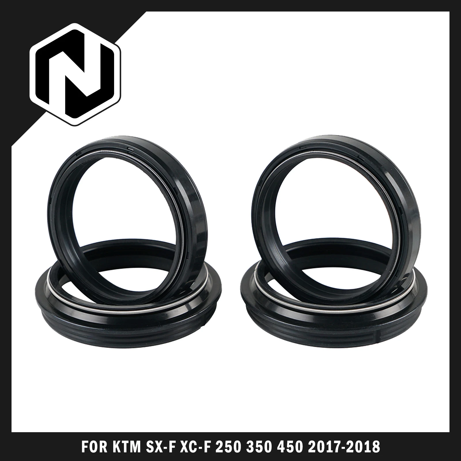 

For KTM EXC 250F EXCF 350 SX 125 SXF 250 SXF 450 XCF 350 XCW 300 Fork Seals & Dust Seal Kit 690 Enduro R For Husqvarna TE 300