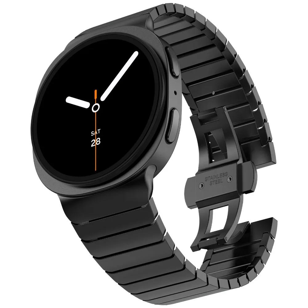 Titanium Band for Samsung Galaxy Watch 8 Classic 46mm 8 44mm 40mm Luxury Bracelet for Galaxy Ultra 2025 2024 Watchband Strap