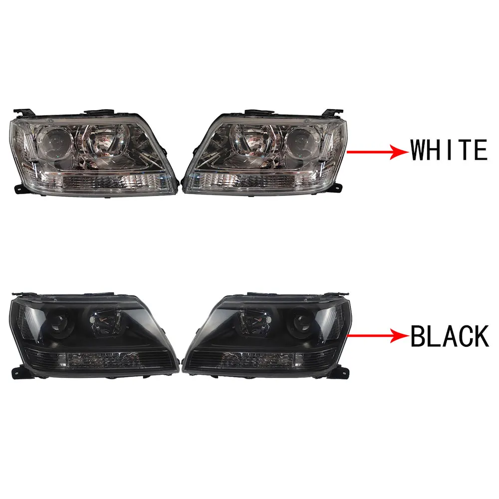 

Pair Car Crystal Headlight For Suzuki Grand Vitara 2005-2015 35120-65J10 35320-65J10 Car Headligh