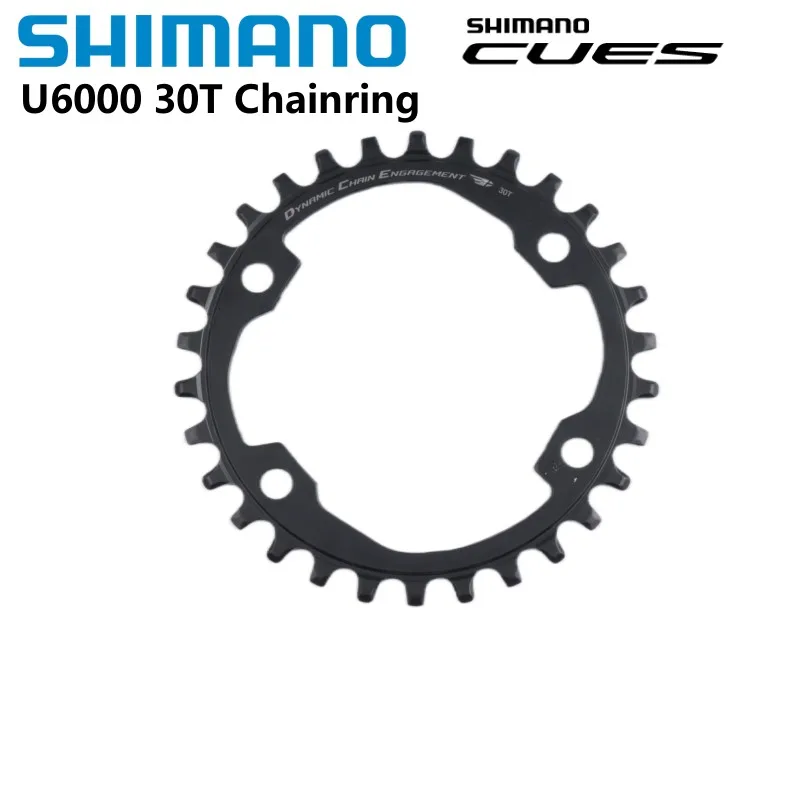 Shimano-Plateau de vélo M5100, U6000, 11 vitesses, 30T, 32T, 40T, 10s, 11 s, 96 bWind, couronne d\'origine, pédalier amovible