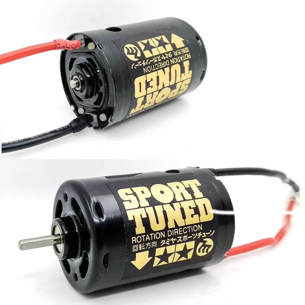 1/10 Rc Auto Geborsteld 540 Motor Voor Tamiya Wilde Willy Midnight Pompoen CC01 Hornet rc crawler upgrade onderdelen