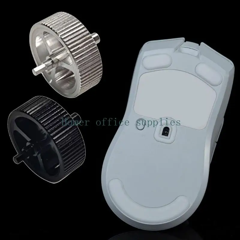 K43B Metal Mouse Scroll Wheel for V2 Mouse Pulley Mouse Rollers Replacement Part