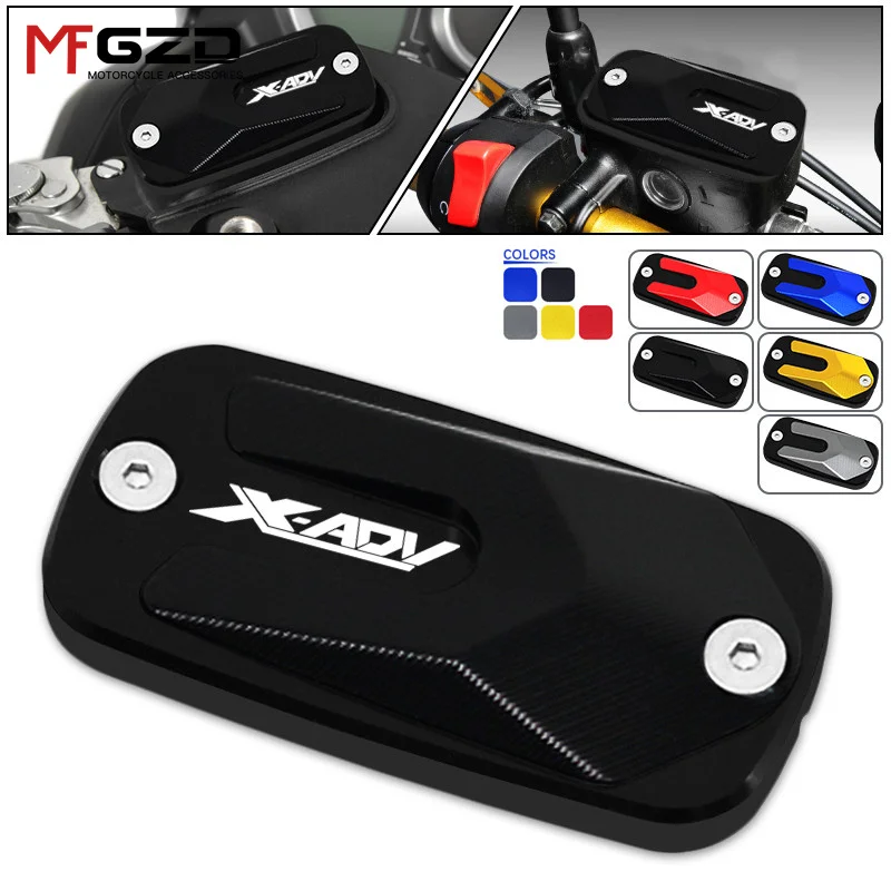 

For X-ADV XADV 750 2017-2023 2024 CNC Front Brake Clutch Cylinder Fluid Reservoir Cover Cap Motorcycle Accessories xadv