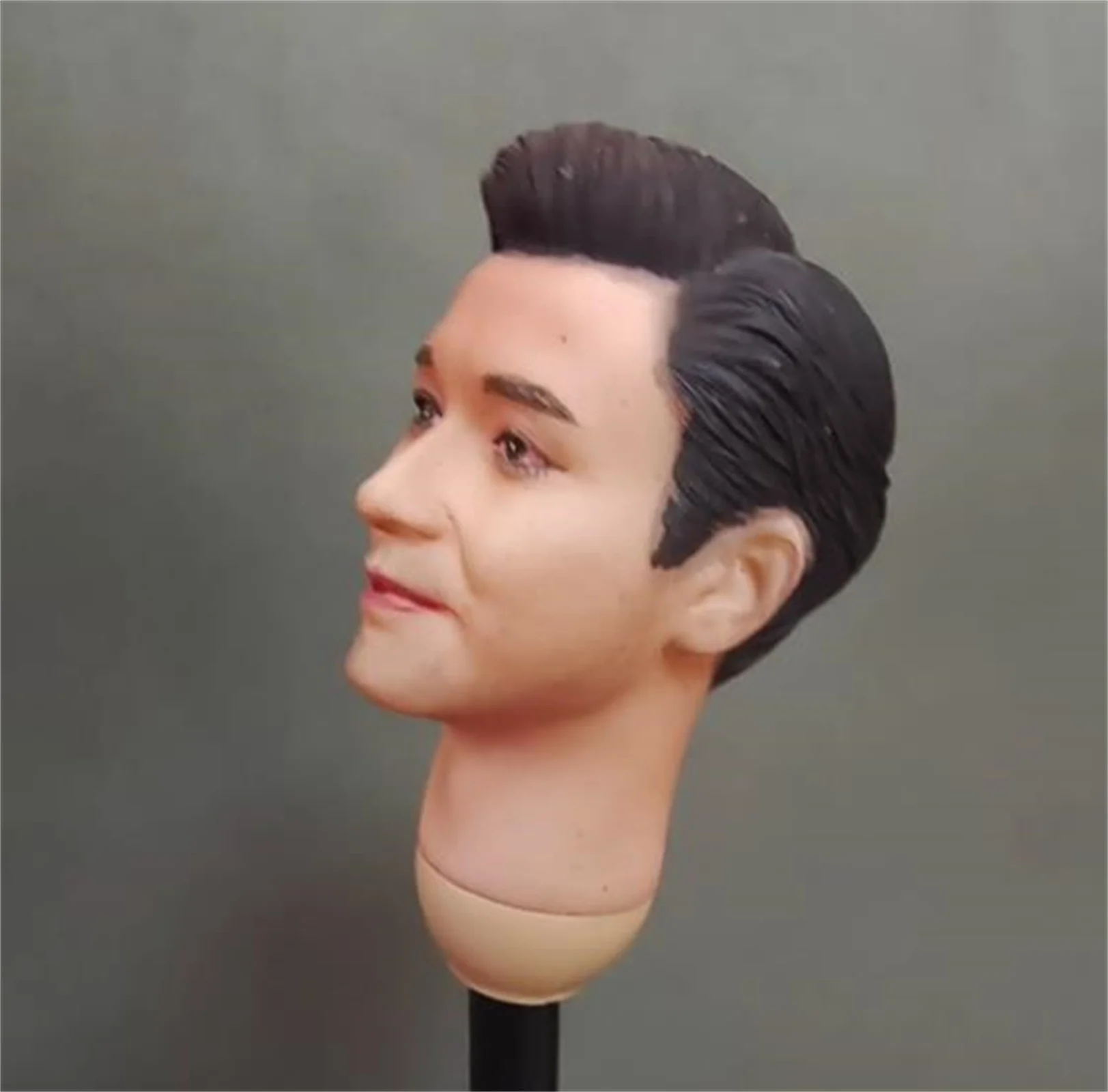 1/6 Scale Leslie Cheung Head Sculpt for 12'' Action Figure Movie Soldier Actor Star Fit Collectible Figurine Accessory
