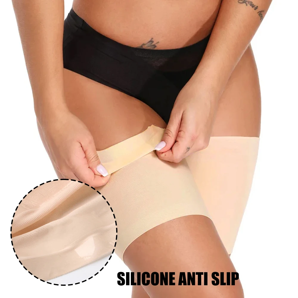 1 Pair Compression Thigh Sleeve - Support Brace for Hamstring, Runner's Pain, Quad Strains - Men and Women's Leg Relief