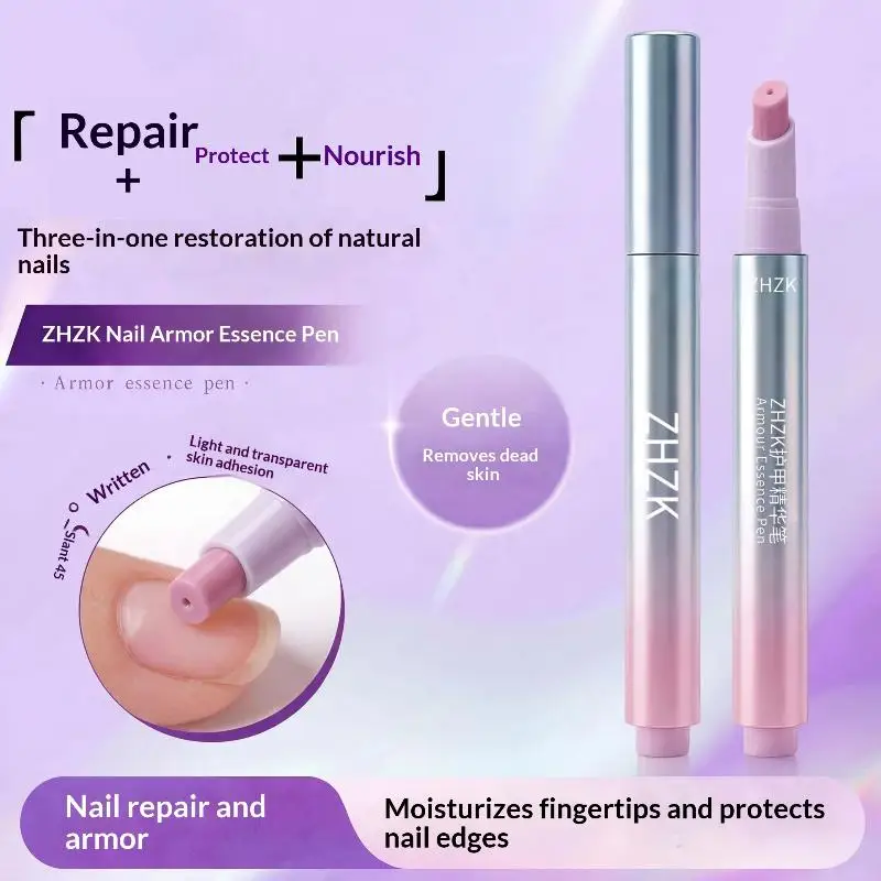 3In1 Nail Nutritional Oil Softenin Pen Brighten Moisturizing Pen Nail Cuticle Removal Pen Prevent Nail Damage Manicure Care Tool