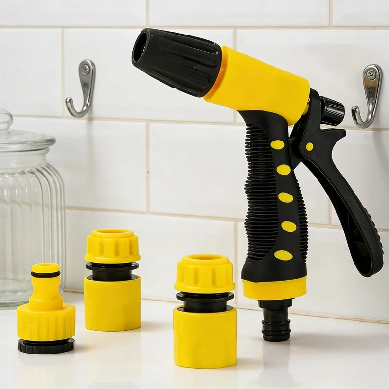 

1pcs Garden Water Gun Watering Water Gun Water Spray Gun High-pressure Car Wash Gun Washing Watering Balcony Pressurizing Hose