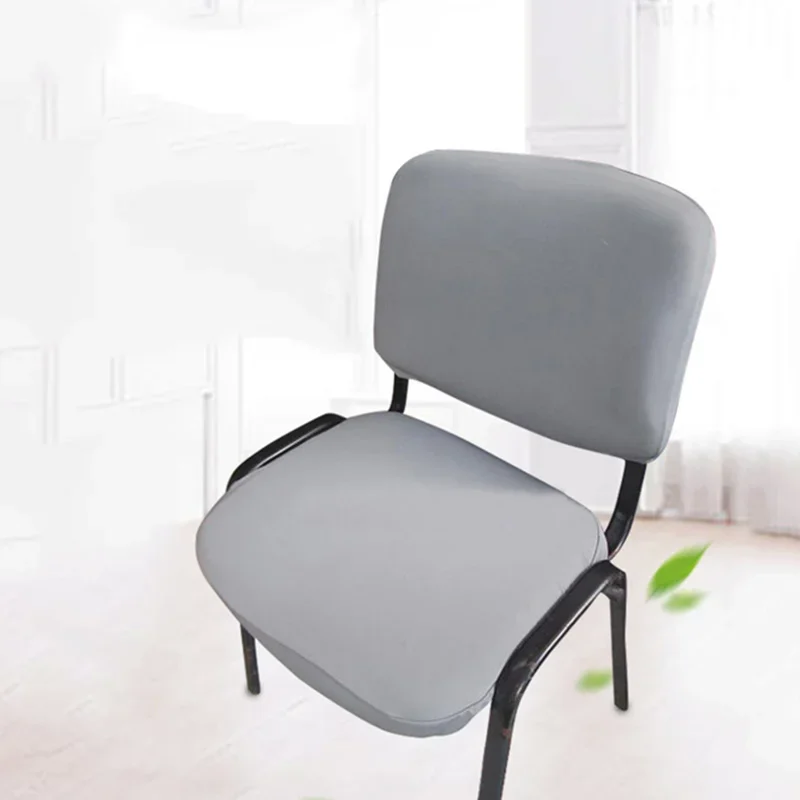 Elastic Chair Cover Spandex Seat Cover for Computer Chair Office Cover Dining Chair Seat Case Stretch Slipcover Protector