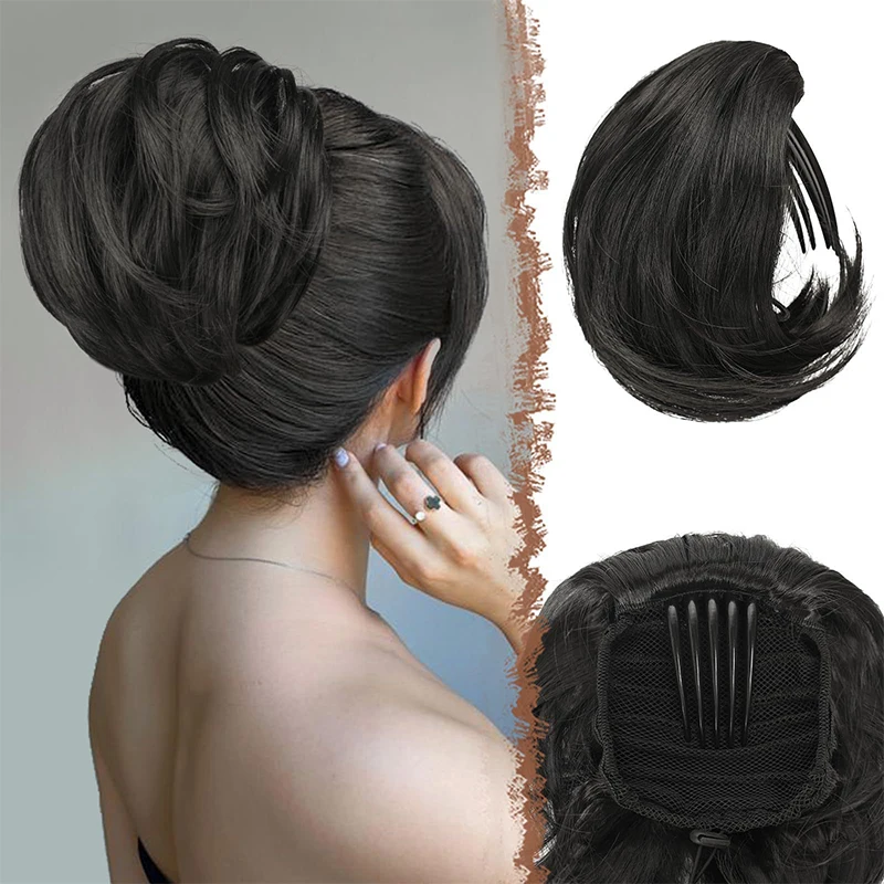 

A 6-inch faux hair ponytail with a drawstring and inner buckle