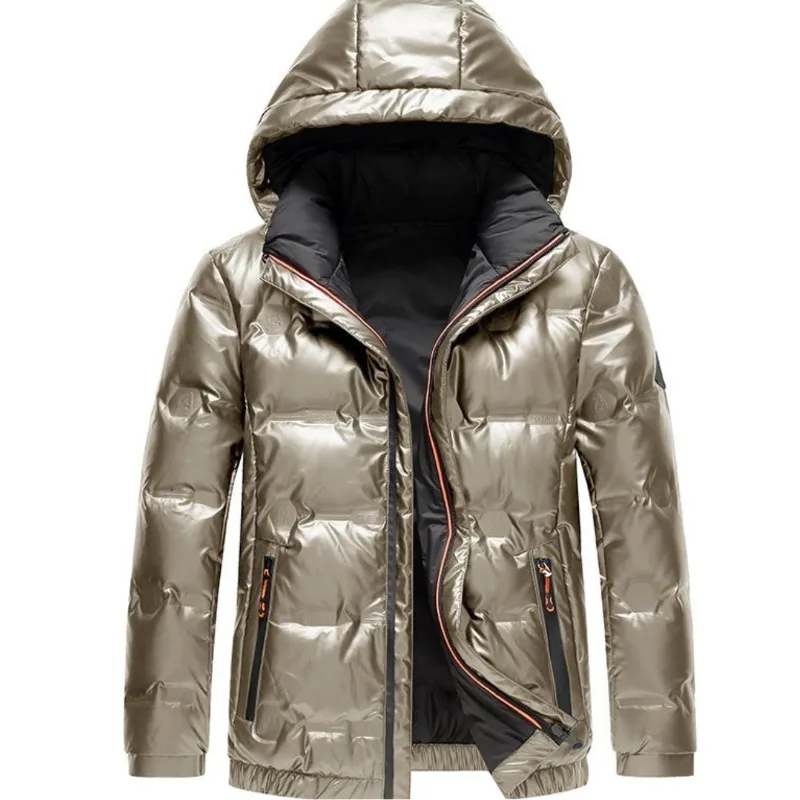 Good-looking Outcoat High-end Fashionable Warm Jacket Down Jacket New Winter Hooded No-wash Trendy Men\'s Outerwear Men’s Wear