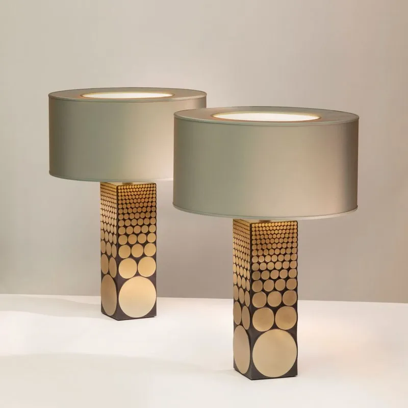 Modern simple light luxury artist model room living room bedroom bedside lamp hotel sales department