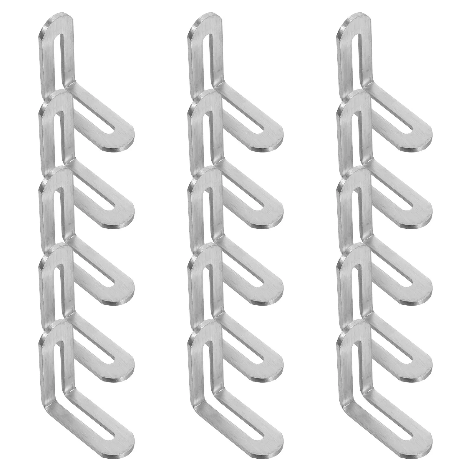 

20 шт., соединительный кронштейн для нибели, крепежный соединитель, угловые кронштейны для столов, полки в форме, соединители для шкафа, L-образный кронштейн