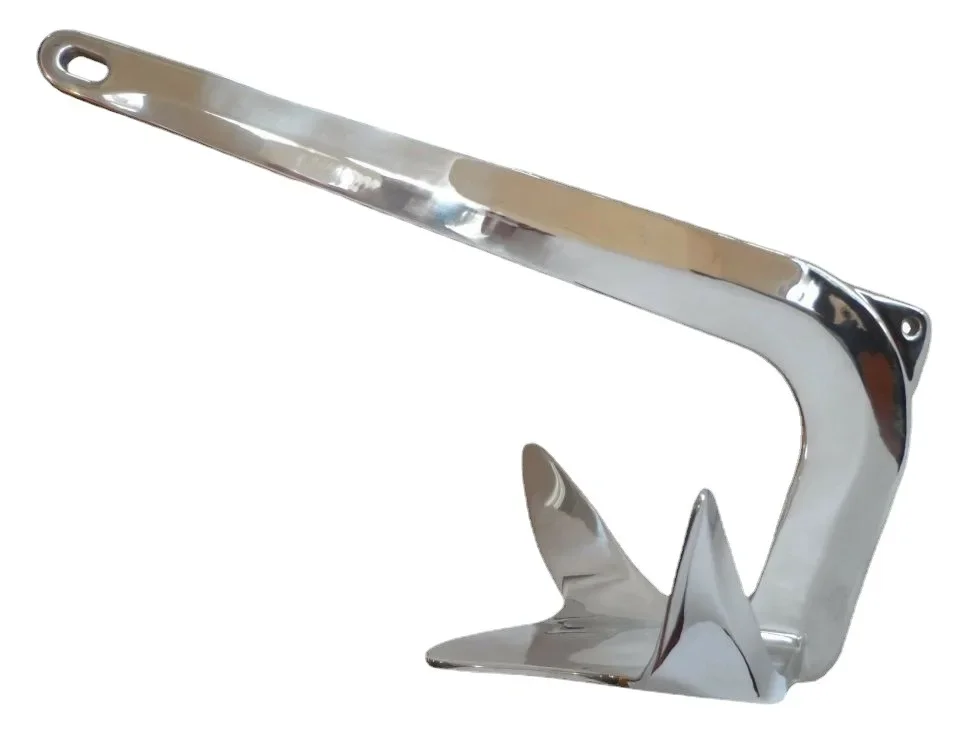 Boat Marine 316 Stainless Steel Folding Bruce Plough Danforth Type Anchor Grapnel From Isure Marine Made In China