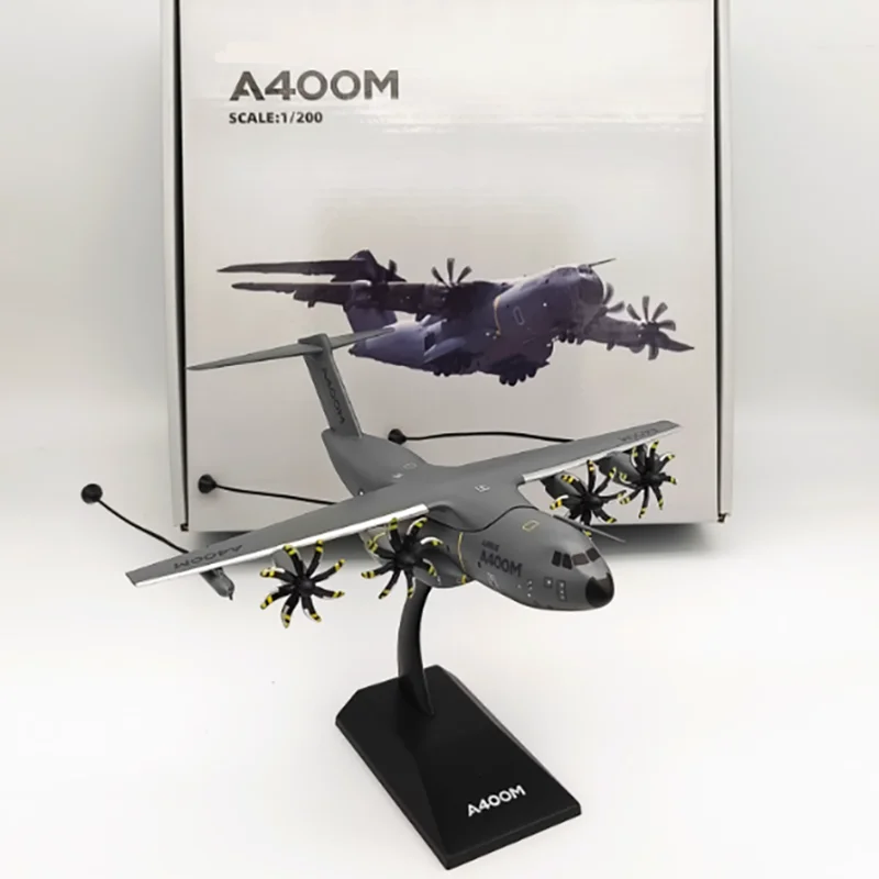 Крылья Aimo 1/200, масштаб A400M, статическая пластиковая модель самолета, коллекция декоративных украшений, подарок