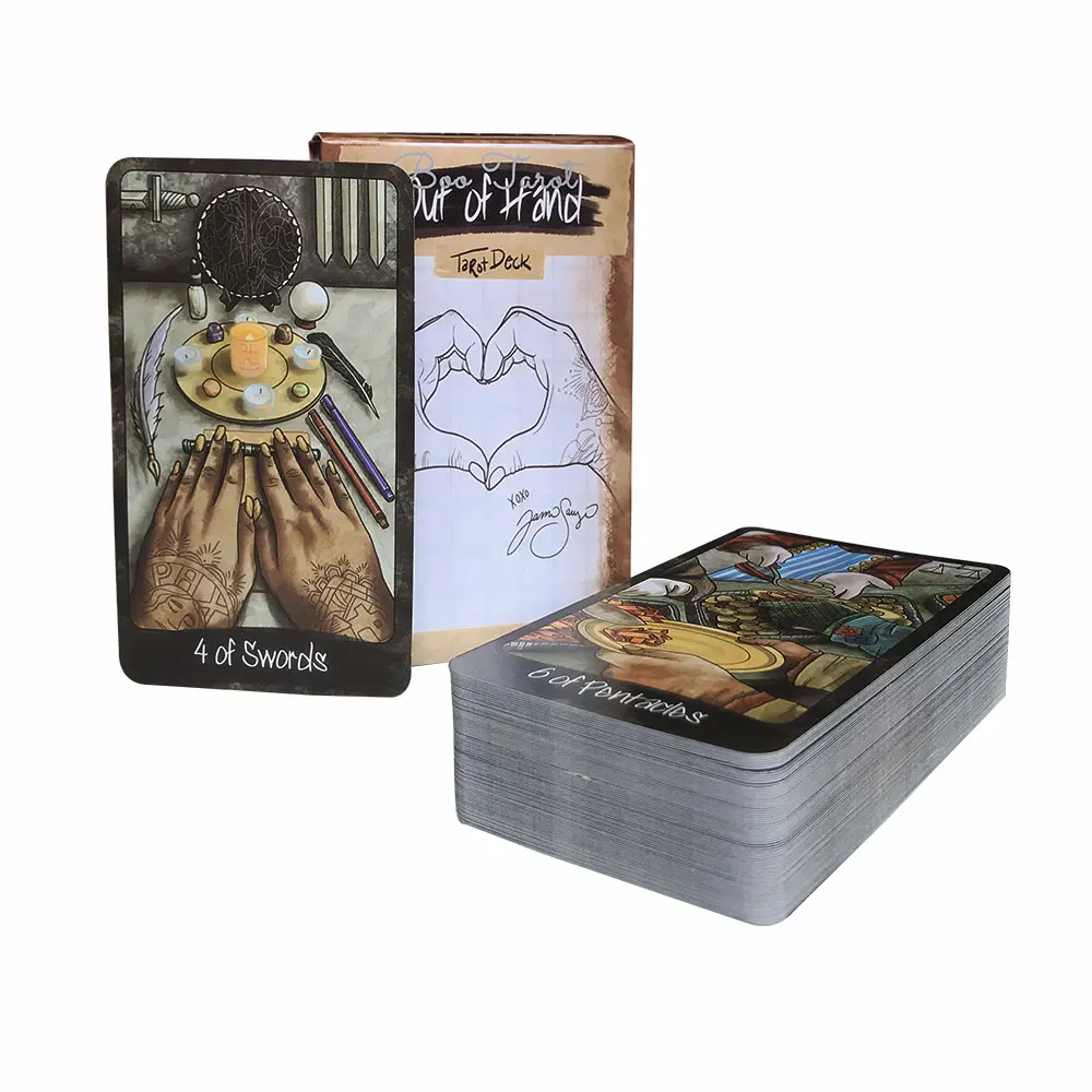 Hot selling Out Of Hand Tarot Leisure Entertainment Game Card Family Gathering Divination Deck Tarot Board Playing Game Card