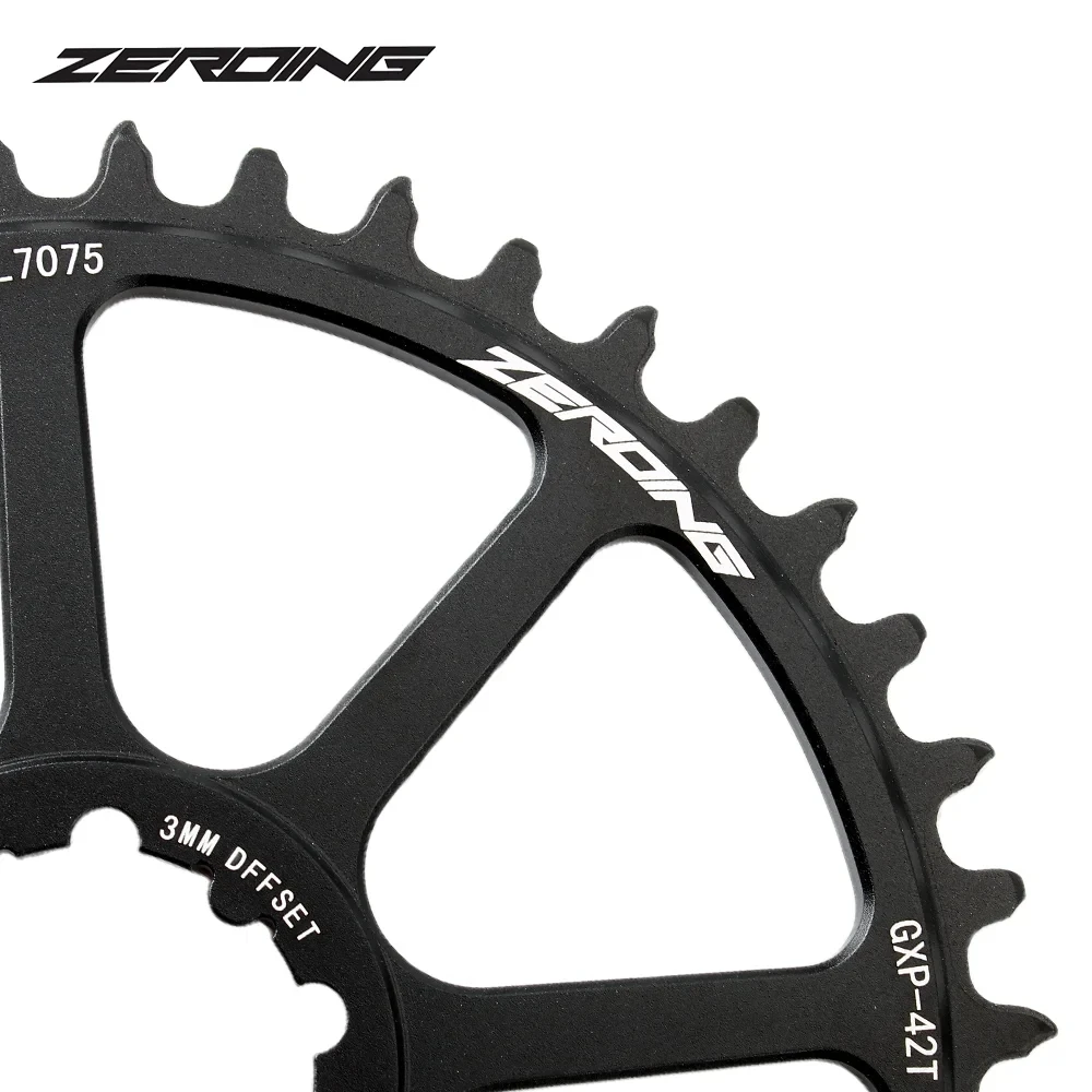 ZEROING Road Bike Chainring 40/42/44/46/48/50/56T Folding Bicycle Chain Wheel 8/9/10/11/12 Speed Gravel Chainwheel