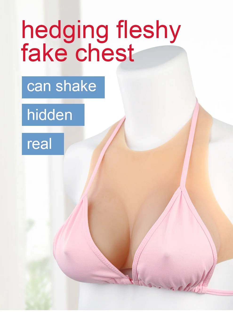 Silicone Breast Forms Realistic Fake Boobs Tits Enhancer Crossdresser Drag Queen Shemale Transgender Crossdressing B C D F  Cup