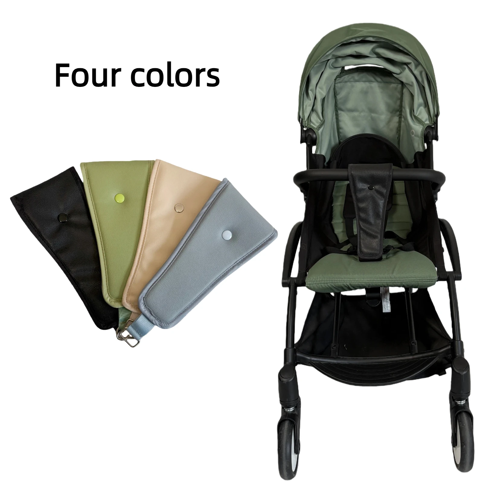 Kinderwagenzubehör, rutschfestes, abnehmbares Kinderwagen-Sitzpolster, kompatibel mit Babyzen YOYO, bequemes Material, Geschenk für Mama